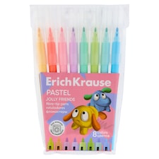 Erich Krause Jolly Friends fixy pratelné 8 ks