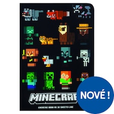 Minecraft Linkovaný sešit A5 32 listů