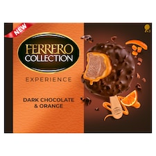 Ferrero Collection Mražený krém kakaový s polevou s pomerančovou příchutí v hořké čokoládě 3 ks 180m
