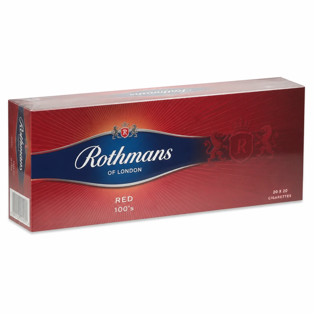 Rothmans Ol Red 100 dlouhé tvrdé bal. 10 krab. 20 ks kolek U 166 Kč VO cena
