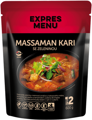 EXPRES MENU Massaman kari - Zeleninové thajské kari