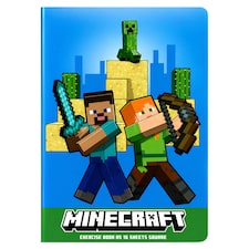 Minecraft Sešit A5 16 listů čtverec