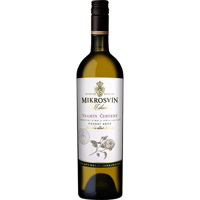 MIKROSVÍN Mikulov Flower line Tramín červený pozdní sběr 750 ml
