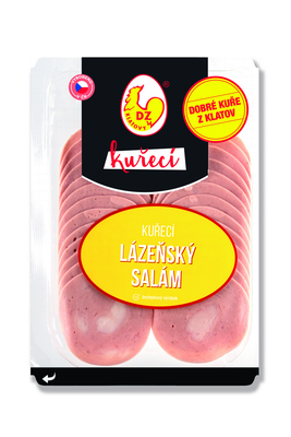 DZ Klatovy  Kuřecí lázeňský salám plátky