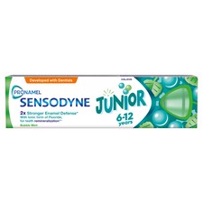 Sensodyne Pronamel Junior Bubble Mint zubní pasta s fluoridem 6 - 12 let 75ml