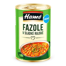 Hamé Fazole v sladké rajské 400g