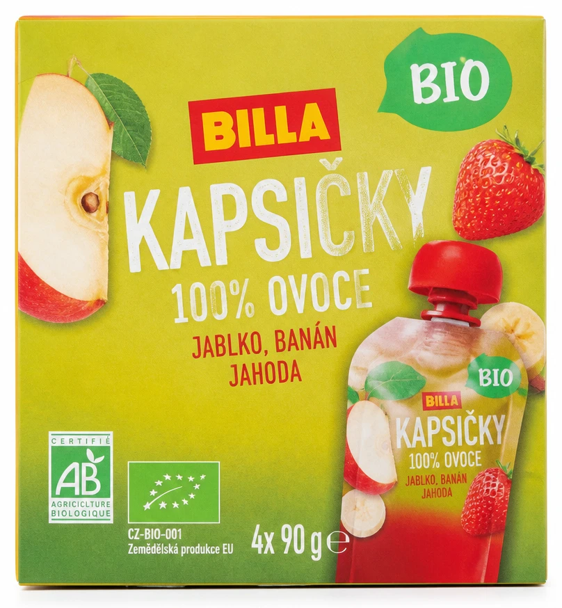 BILLA BIO Kapsičky