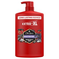 Old Spice Night Panther 3 V 1 Přípravek Na Mytí, Sprchový Gel A Šampon Pro Muže, 1000ml