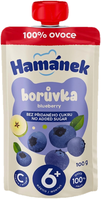Hamánek Borůvka ovocná kapsička