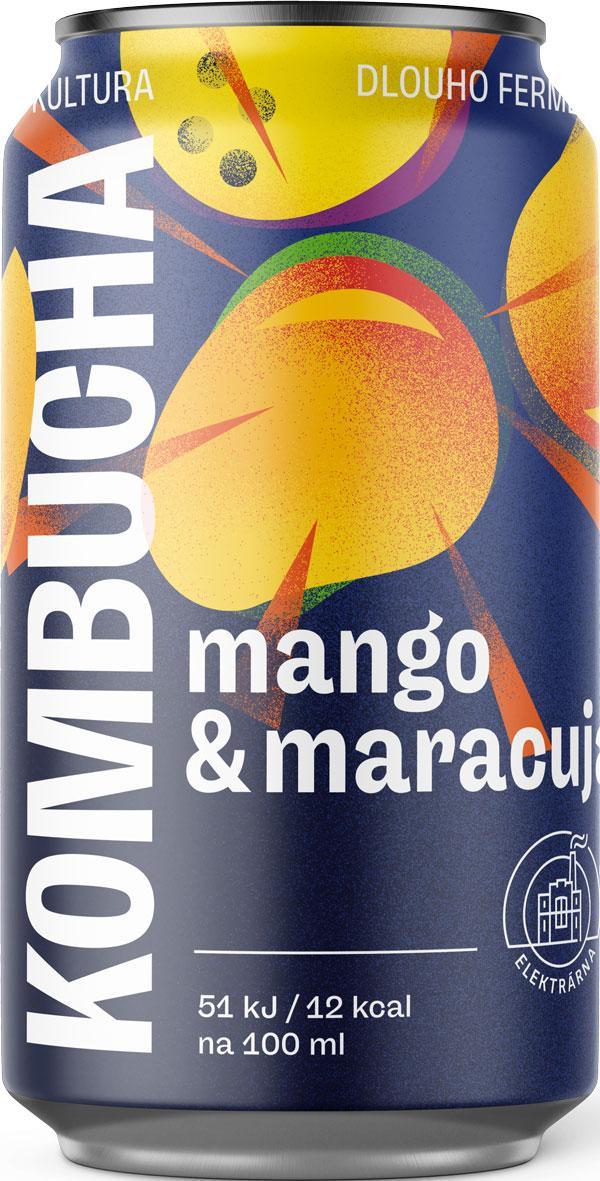 Elektrárna Kombucha Mango & Maracuja