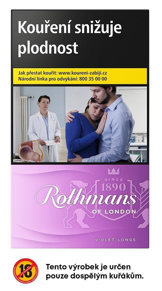 Rothmans Longs Violet