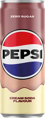 Pepsi Cream Soda Zero sugar 0,25l CAN