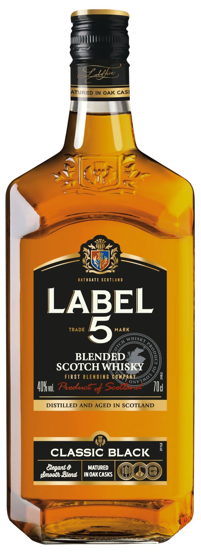 Label 5 Scotch Whisky 40% 0,7l