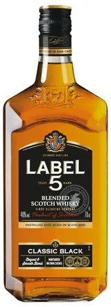 Label 5 Scotch Whisky 40% 0,7l