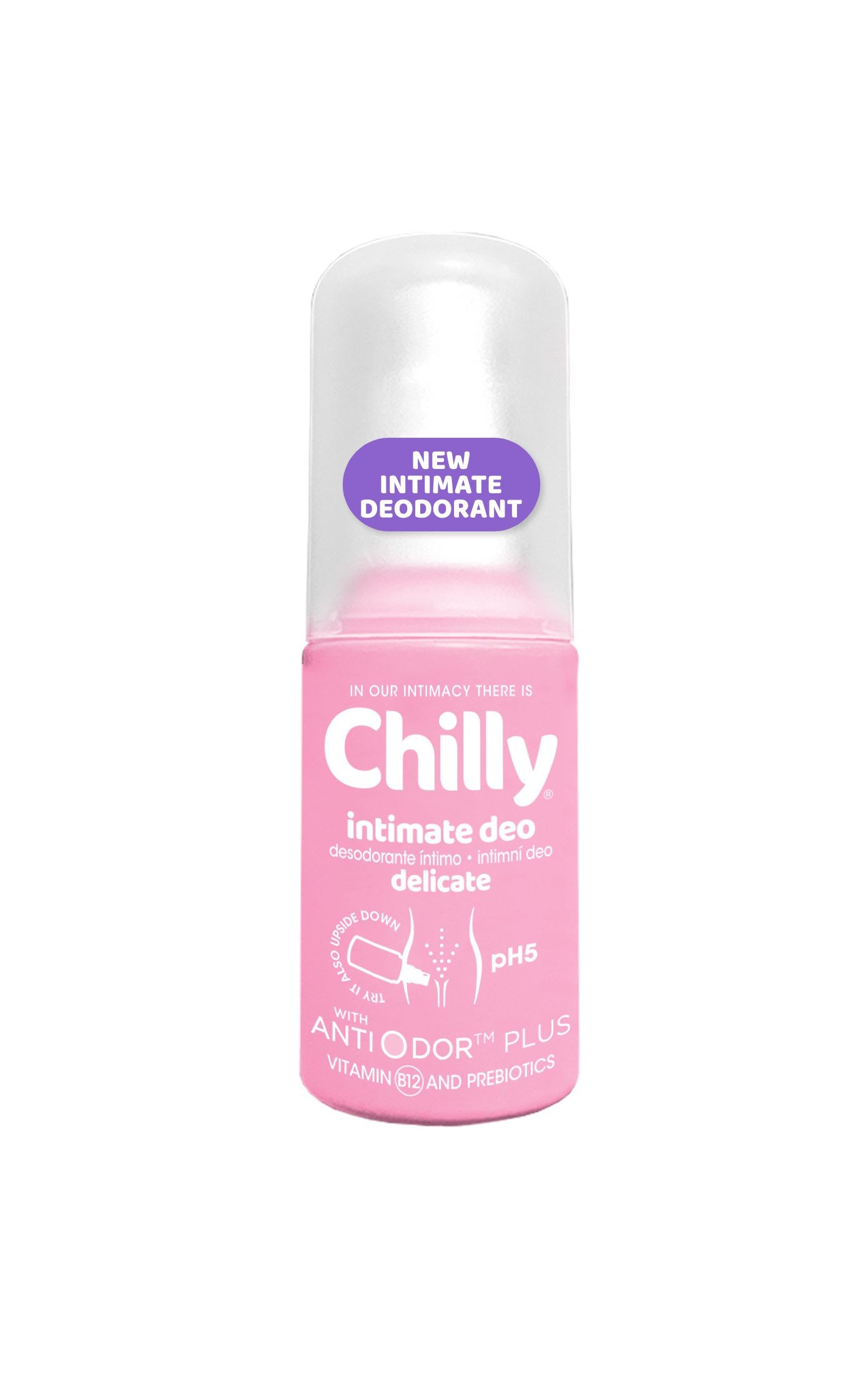 Chilly Deo Delicate intimní 50 ml Láhe