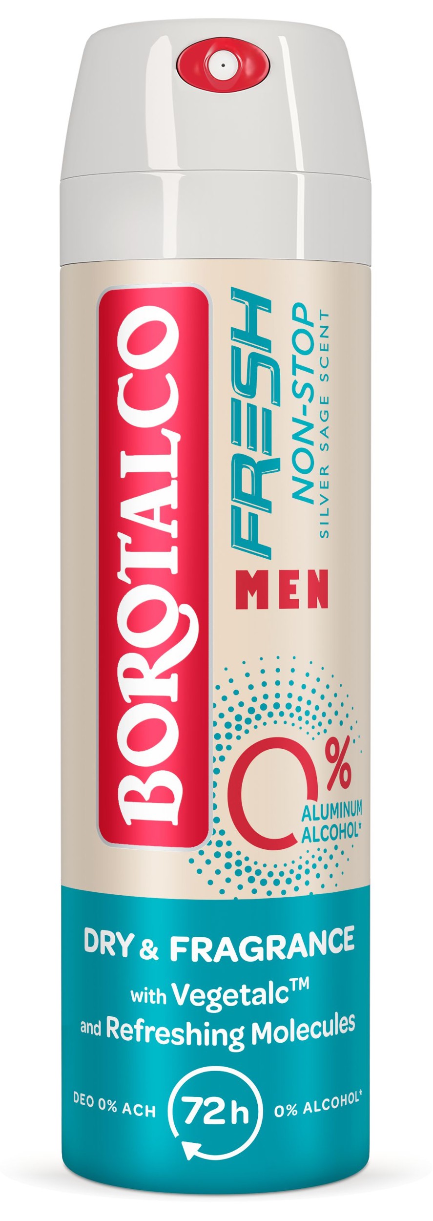 Borotalco Men Pure Deodorant Fresh Non
