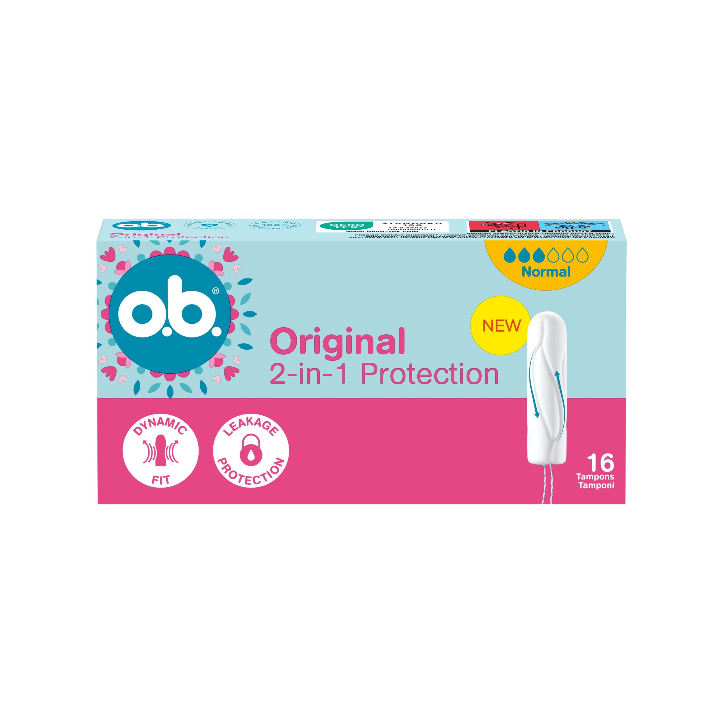 o.b. Original normal 16 ks