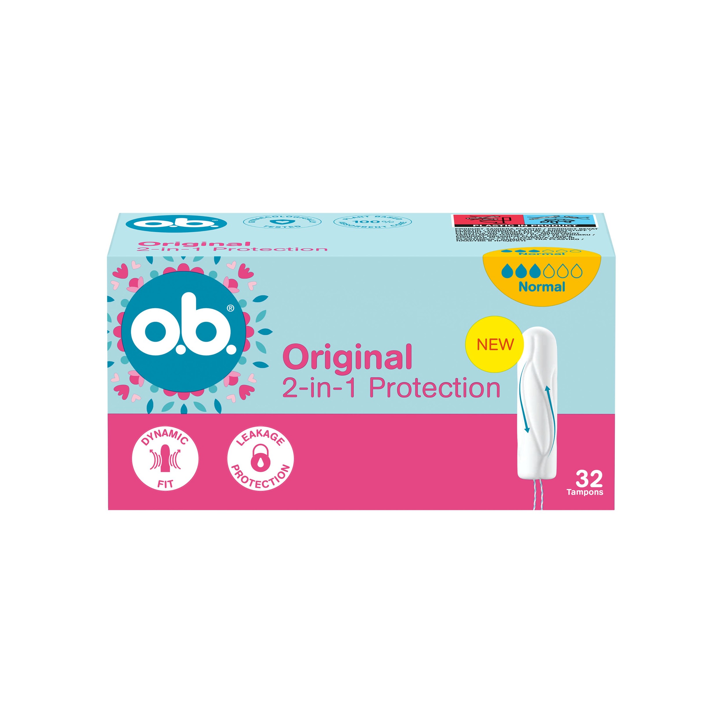 o.b. Original Normal 32 ks