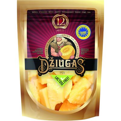 ACCOM DŽIUGAS Sýr tvrdý 12 měsíců lámaný bez laktózy chlaz. 10 x 100 g