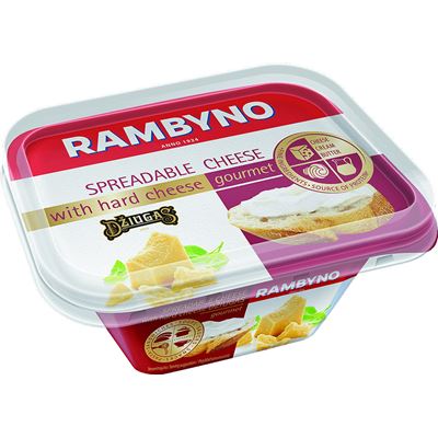 ACCOM DŽIUGAS Rambyno pomazánka sýrová chlaz. 9 x 175 g