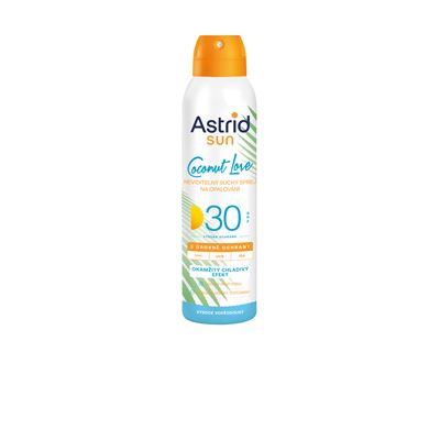Astrid Neviditelný suchý sprej na opalování OF 30 150 ml