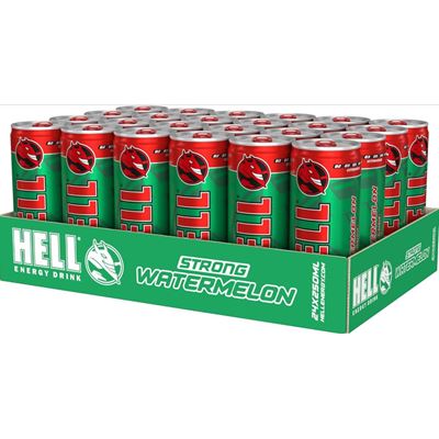 HELL Energy Watermelon/meloun 24 x 250 ml