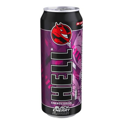 HELL Energy Black Cherry/černá třešeň 12 x 500 ml
