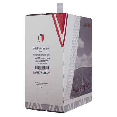 VAJBAR Veltlínské zelené 3 l BiB