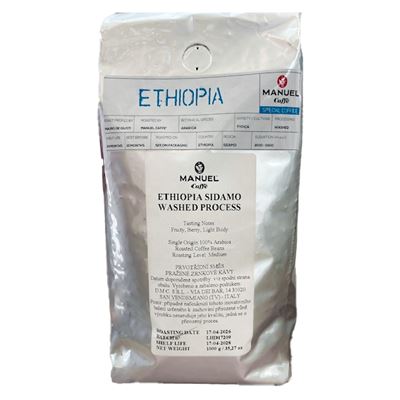 Ethiopia Manuel Caffé káva zrno 1 kg