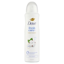 Dove 0% Fresh Original deodorant sprej 150ml