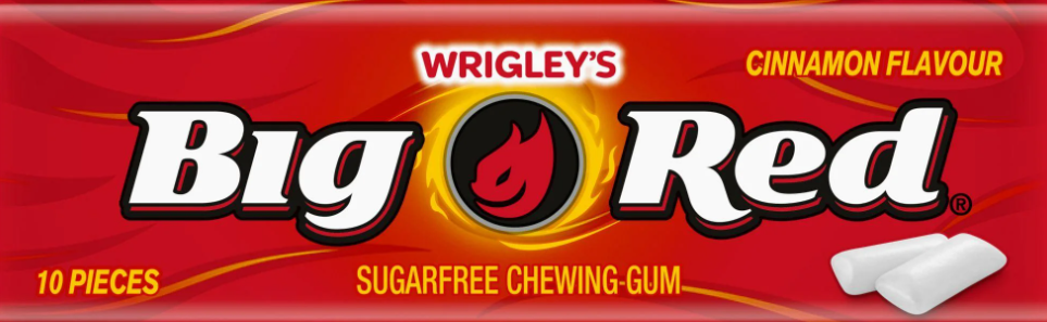 Wrigley's Big Red s příchutí skořice