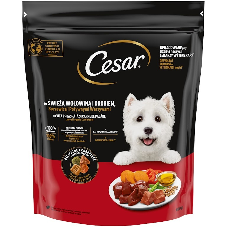 Cesar Granule pro psy hovězí a drůbeží