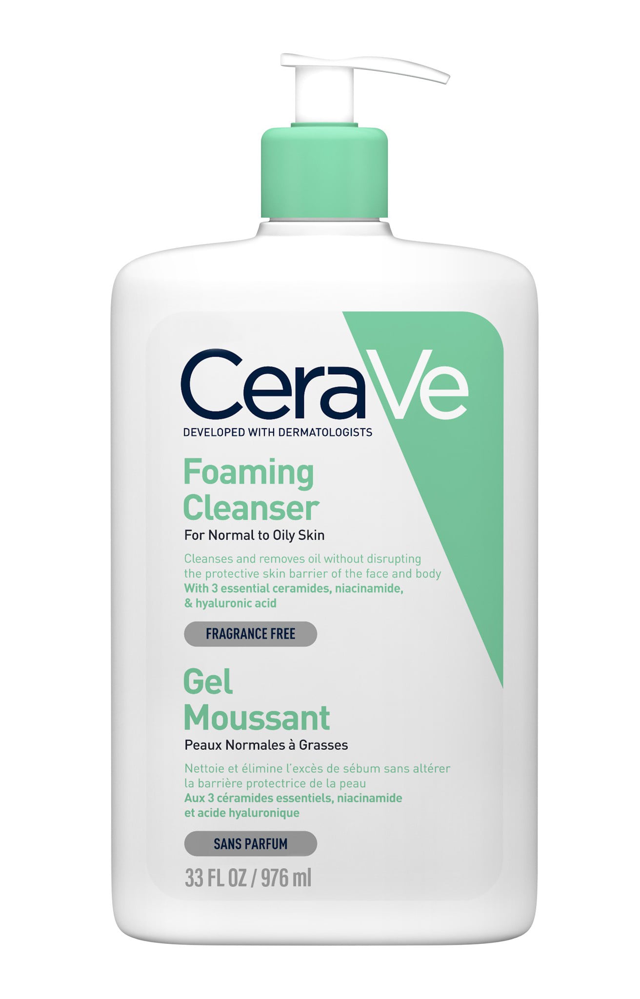 CeraVe Čisticí pěnící gel 976ml