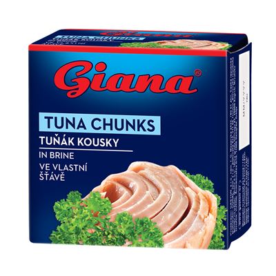 Giana Tuňák kousky ve vlastní štávě 48 x 80 g