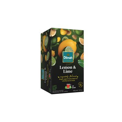 Dilmah Čaj černý citron/limetka 40 g