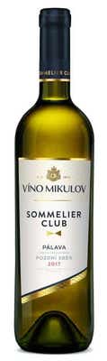 Víno Mikulov Sommelier Club Pálava pozdní sběr. polosuché bílé