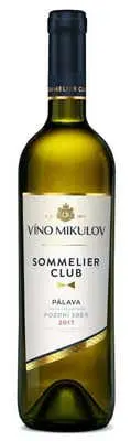 Víno Mikulov Sommelier Club Pálava pozdní sběr. polosuché bílé