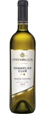 Víno Mikulov Sommelier club Tramín červený pozdní sběr