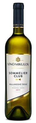 Víno Mikulov Sommelier club Rulandské šedé pozdní sběr