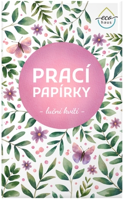 EcoHaus  Prací papírky luční kvítí