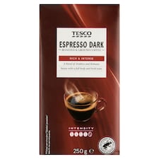 Espresso Dark směs pražené mleté kávy 250g