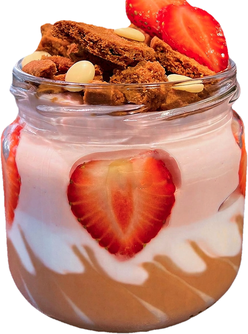 Můj Jogurt Jahodový Cheesecake