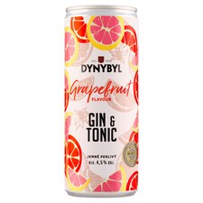 Dynybyl Gin & Tonic s příchutí grapefruitu 250ml