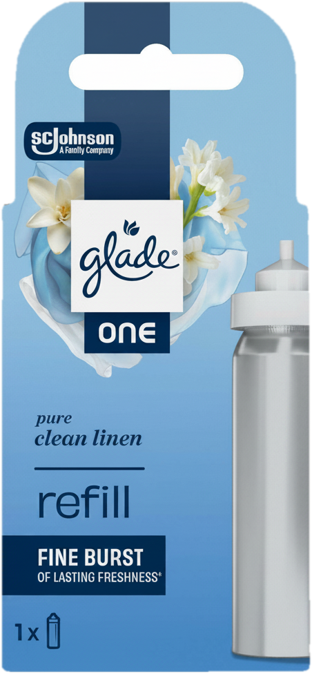 Glade ONE Náplň do osvěžovače vzduchu clean linen