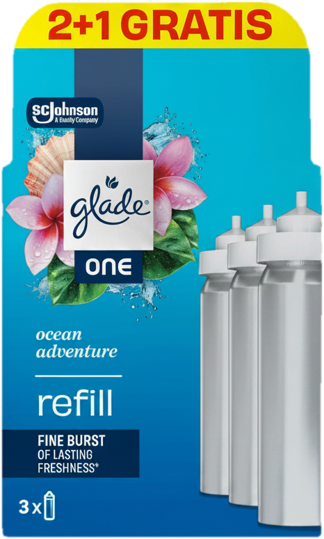 Glade ONE Náplň do osvěžovače vzduchu ocean adventure