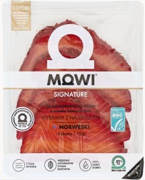 Mowi Uzený losos červenou řepou 100g