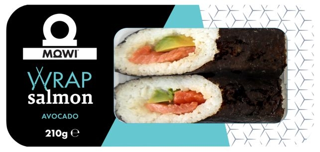 Mowi Wrap Avocado 210 g