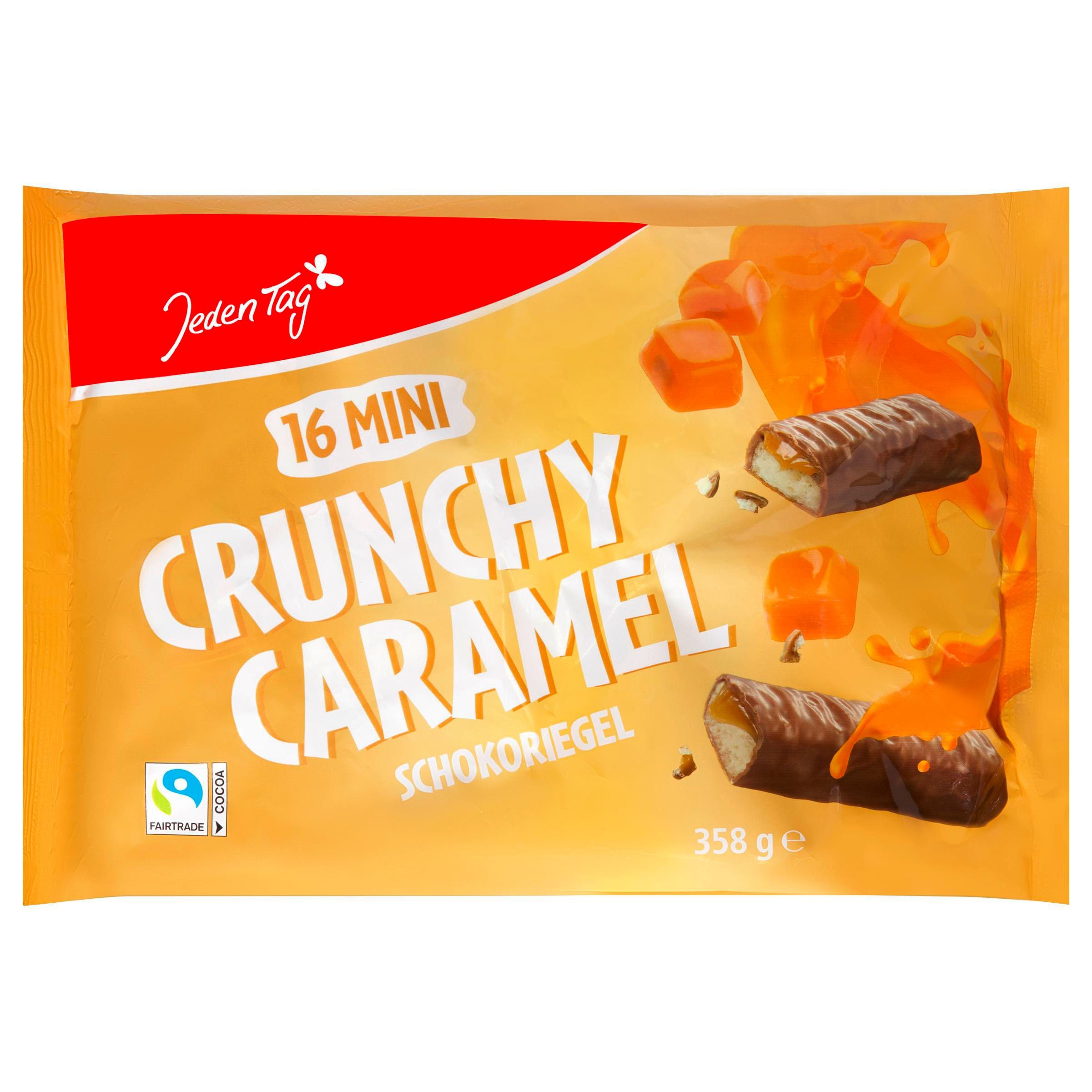 Jeden Tag mini čokolády se sušenkou a karamelem 16 ks 358g