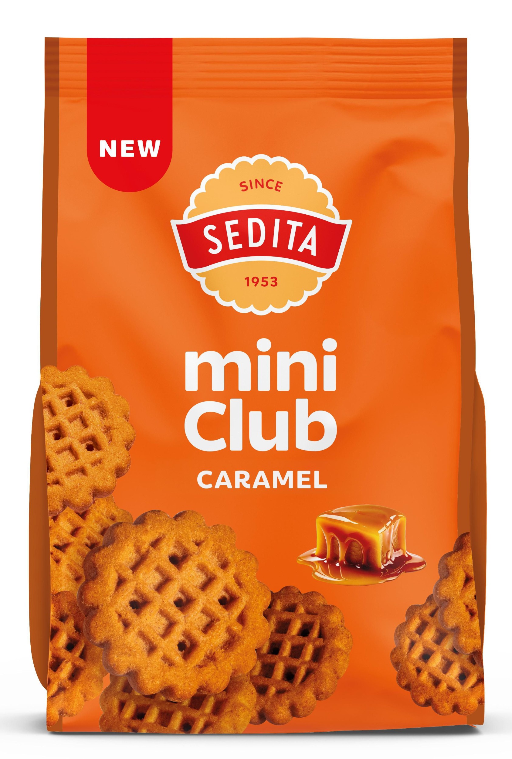 Sedita Mini Club caramel 160g