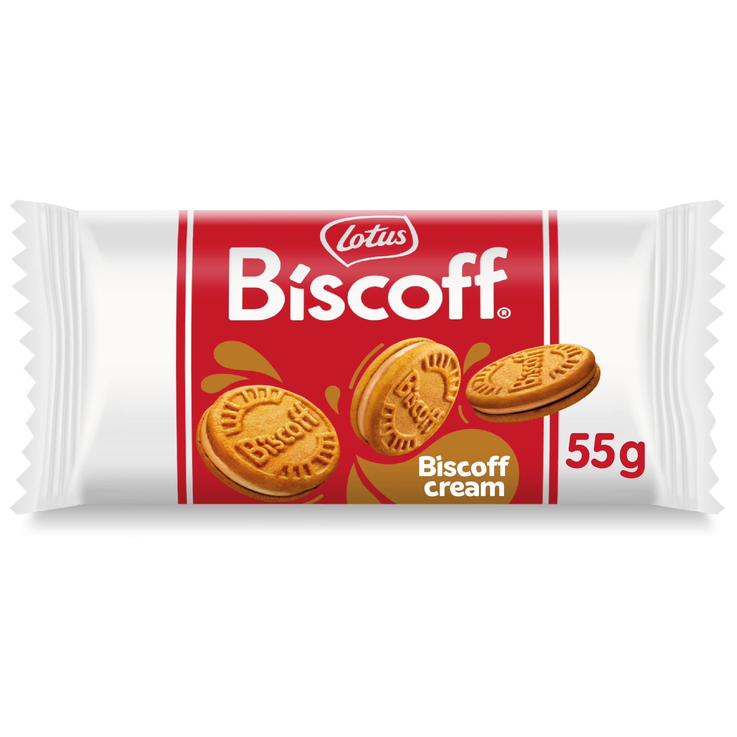 Lotus Biscoff sušenky s biscoff krémem 55g